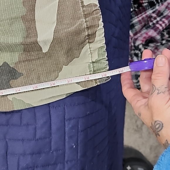 Mossimo Wide Leg Camo Cargo Pants 9 - Picture 12 of 12